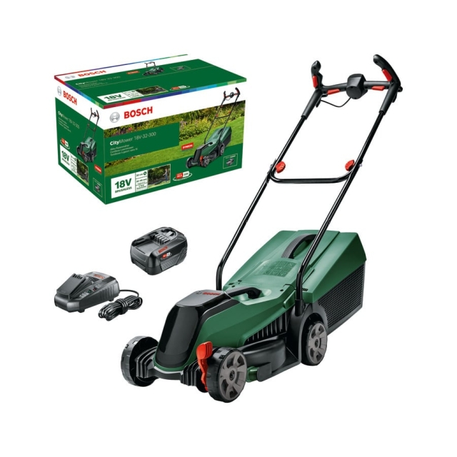 Bosch CityMower – batteridriven gräsklippare