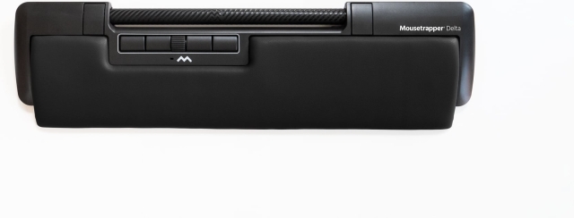 MouseTrapper Delta Extended-mus, svart