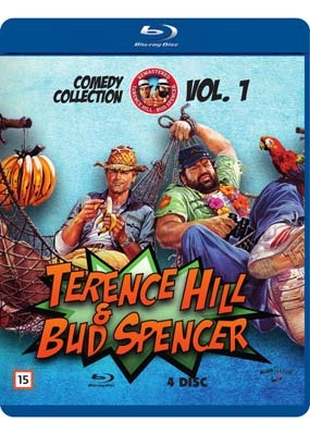 RIALTO BUD SPENCER & TERENCE HILL KOMEDISAMLING  (4-DELAD BLU-RAY-BOX)