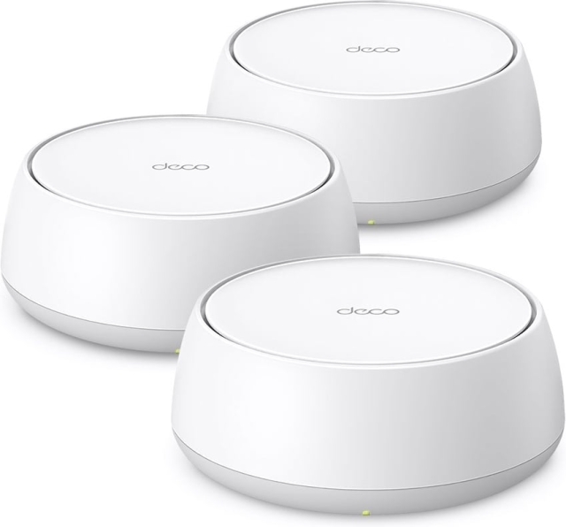 TP-Link Deco BE25 Dual-Band WiFi 7-mesh-system, 3-pack
