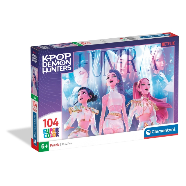 KPOP DEAMON HUNTERS Pussel 104 Pcs KPOP Demon Hunters