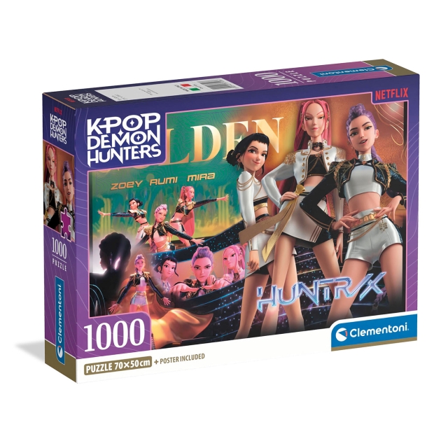 KPop Demon Hunters Pussel 1000 Pcs KPOP Demon Hunters (2)