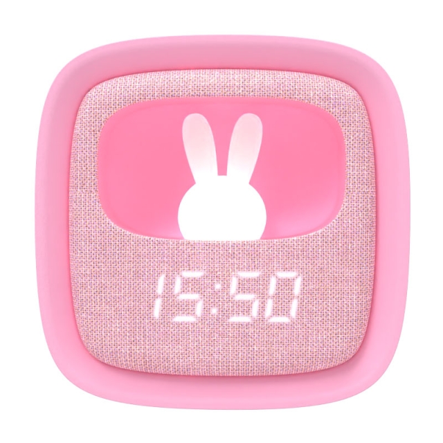 Mobility On Board Väckarklocka med Nattlampa Billy Clock Rosa Marshmallow