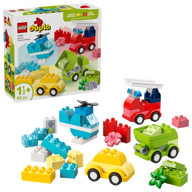 LEGO DUPLO My First – Kreativa fordon (10474)