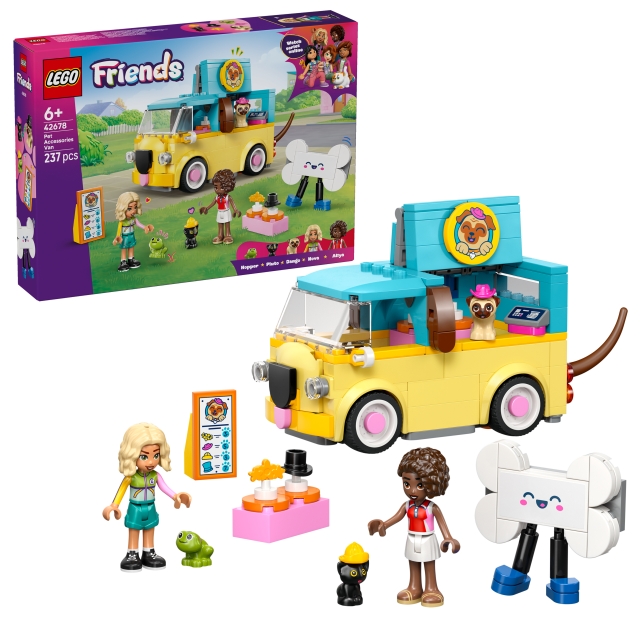 LEGO LEGO Friends – Bil med tillbehör för husdjur (42678)