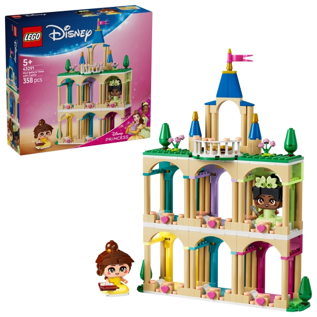 LEGO Disney Princess – Mini Belle & Tiana med slott (43291)