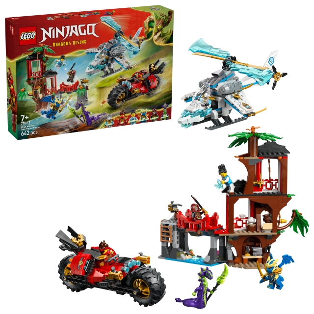 LEGO Ninjago – Ninja Vehicle Tree House Battle (71857)