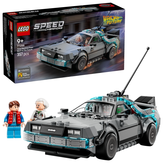 LEGO Speed Champions – Tidsmaskinen från Tillbaka till framtiden (77256)
