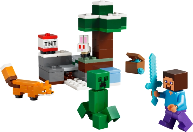 LEGO Minecraft – Steves äventyr i taigan (21583)