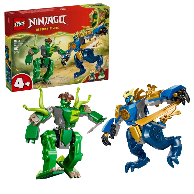 LEGO Ninjago – Jays drakmech-strid (71853)