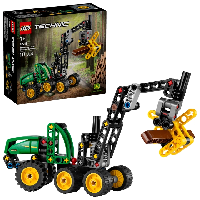 LEGO Technic – John Deere 1470H skördare på hjul (42218)