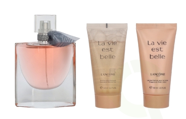 Lancome La Vie Est Belle Giftset 150 ml Edp Spray 50ml/Shower Gel 50ml/Body Lotion