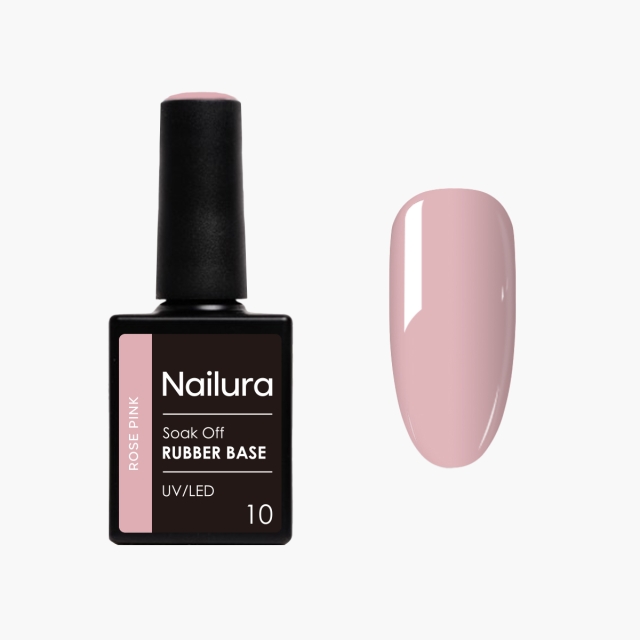 Nailura Rubber Base 10 – Rosarosa – 10 ml