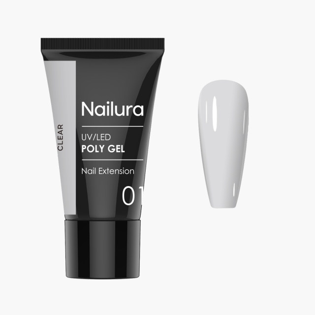 Nailura Poly Gel 1 - Clear - 30 ml