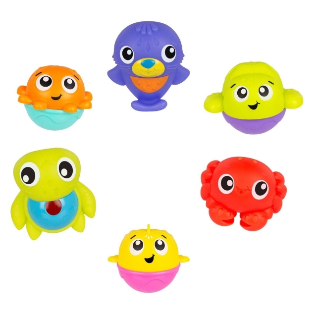 Playgo PLaygro - 6 Bathfriends In a Net  (10189097)