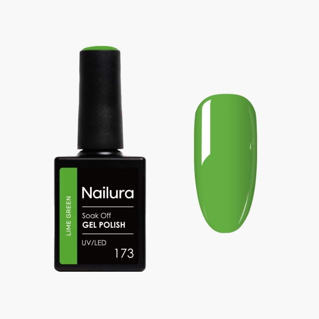 Nailura Gelpolish 173 – Limegrön – 10 ml