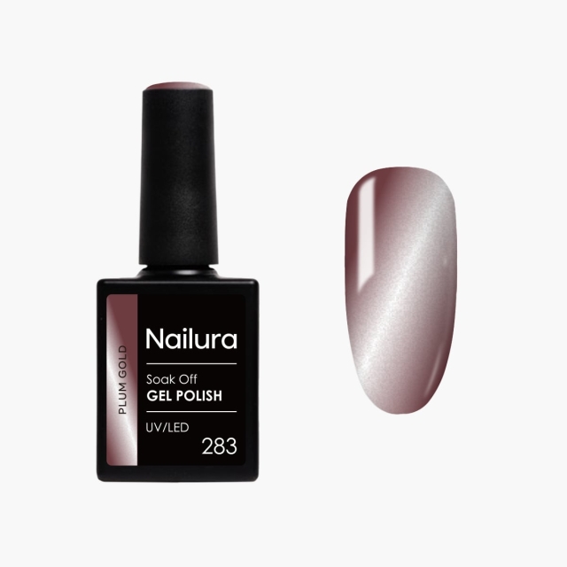 Nailura Gelpolish 283 – Plum Gold – 10 ml