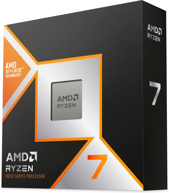 AMD Ryzen 7 9800X3D-processor för AM5-sockel