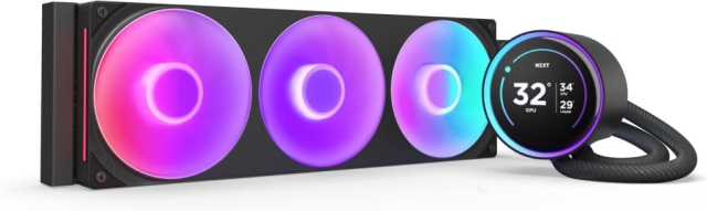 NZXT Kraken Elite RGB 360 (2024) – vätskekylningssystem, svart