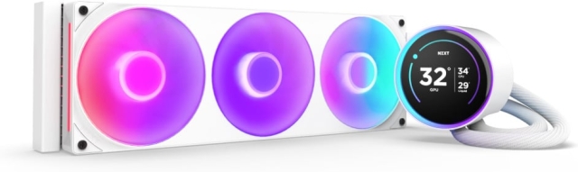 NZXT Kraken Elite RGB 360 (2024) – vätskekylningssystem, vitt