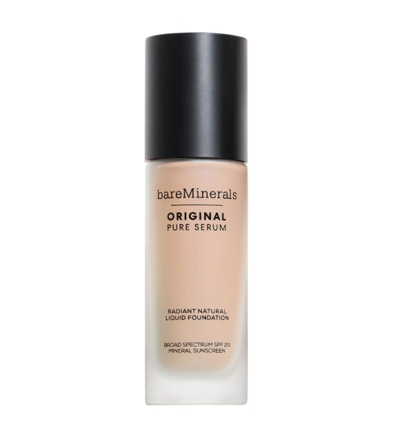 BareMinerals ORIGINAL Pure Serum Radiant Natural Flytande Foundation med mineralbaserat solskydd SPF 20