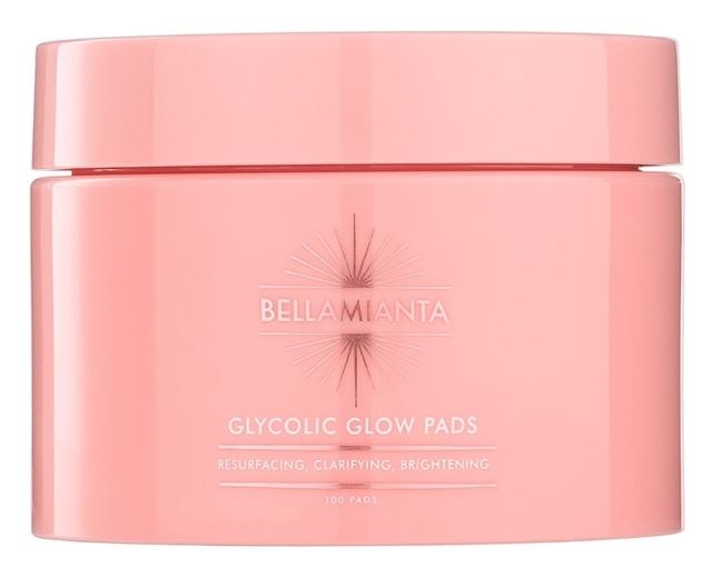 Bellamianta Glycolic Glow Pads, 100 st