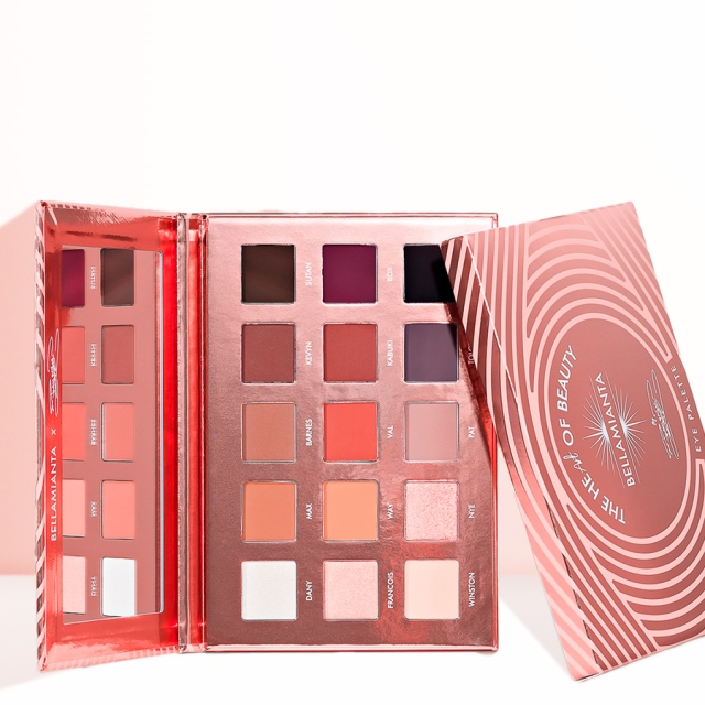 Bellamianta Heart Of Beauty-ögonskuggspalett – 15 g