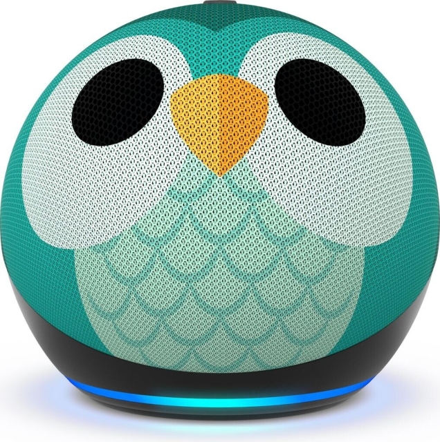 Amazon Echo Dot Kids 5:e generationen – Owl Edition