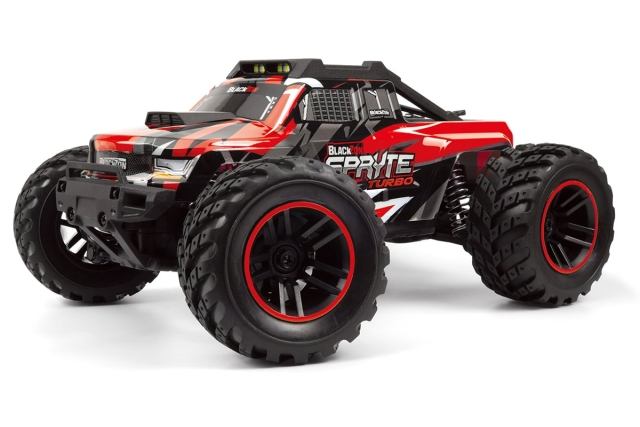 Blackzon MT Turbo 1/20 4WD Monster Truck – Röd (540290)