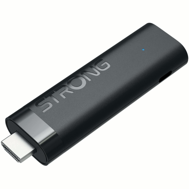 Strong TV-sticka 4K WiFi Google TV LEAP-NOVA  Svart