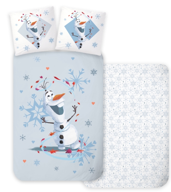 BrandMac Sängkläder – Juniorstorlek 100x140 cm – Frozen Olaf (1029497)