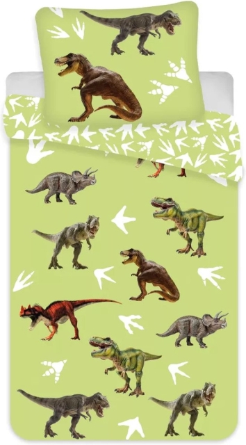 BrandMac Sängkläder – Juniorstorlek 100 x 140 cm – Dino (1000690)