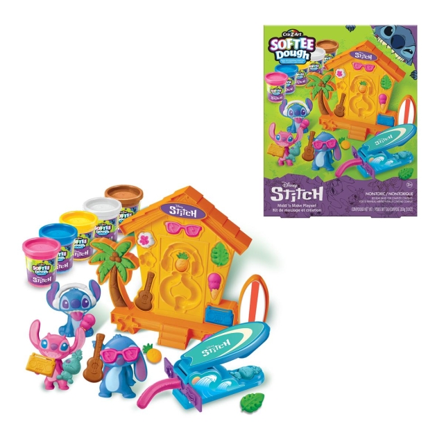 Disney Cra-Z-Art - Disney Stitch Softee Dough Figure Maker (CRDOUGH50D)