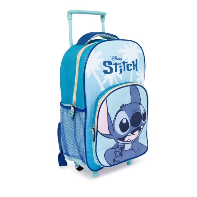 Disney Stitch – skolväska med hjul – 24 x 36 x 12 cm (WD17301)