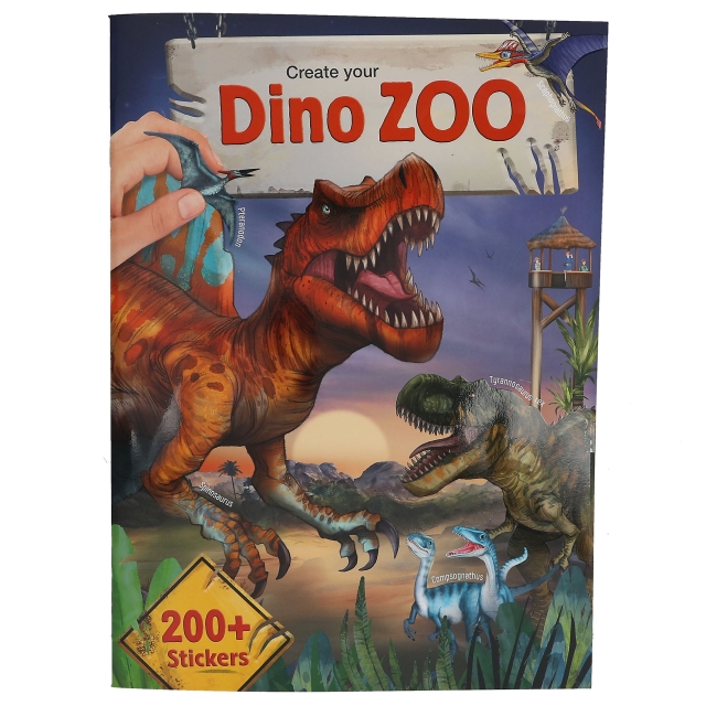 Dino World Målarbok: Skapa din egen DINO ZOO (413606)