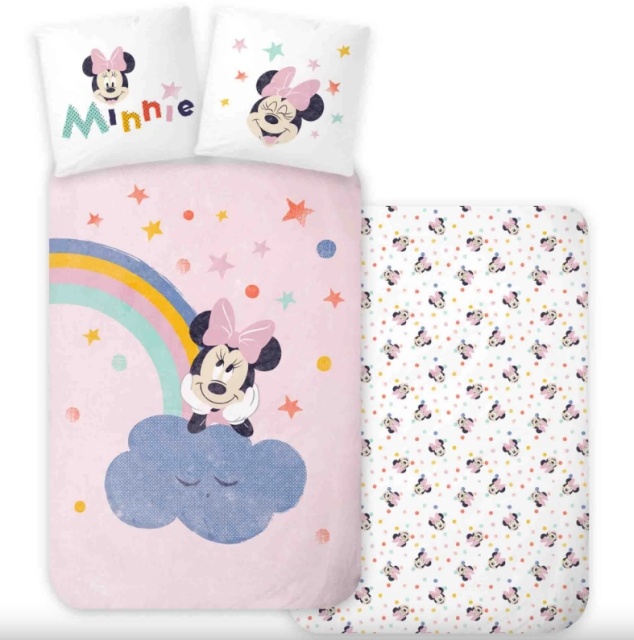 BrandMac Sängkläder – Juniorstorlek 100 x 140 cm – Minnie  (1029505)