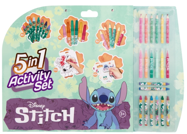 Disney Stitch Stitch – 5-i-1-målar- och aktivitetsset (ST24306V)