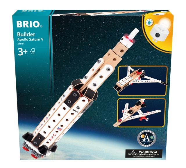 BRIO Apollo Saturn V-byggset (34607)