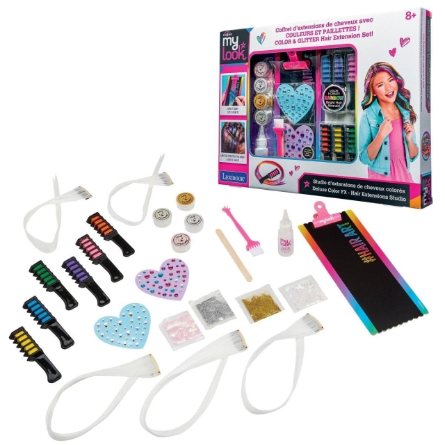 Cra-Z-Art Deluxe Color FX – Hårförlängningsset (CRSS11)