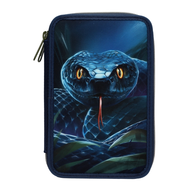 Dino World Adventure World dubbel pennfodral med orm (0413977)