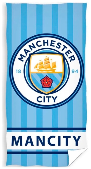 BrandMac Handduk – 75 x 150 cm – Manchester City (NW1396)