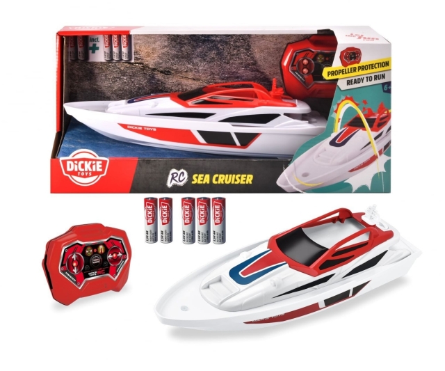 Dickie Toys RC-båt Sea Cruiser – 34 cm (201106003)