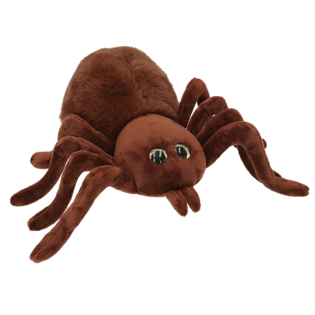Dino World Mjukisdjur – spindel, 20 cm, brun (413903)