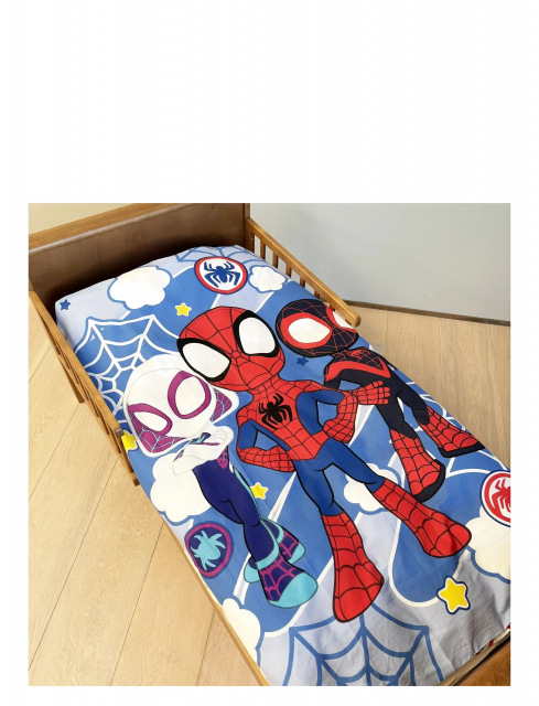 BrandMac Sängkläder – Vuxenstorlek 140 x 200 cm – Spidey  (1001016)