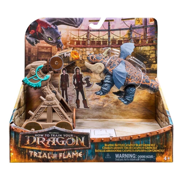 Dragons Blazing Battle – Gronckle mot katapulten