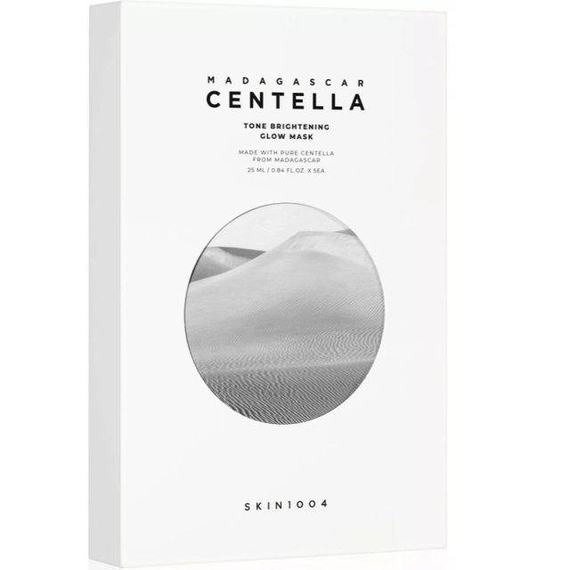 SKIN1004 Madagascar Centella Tone Brightening Glow Mask 5pcs