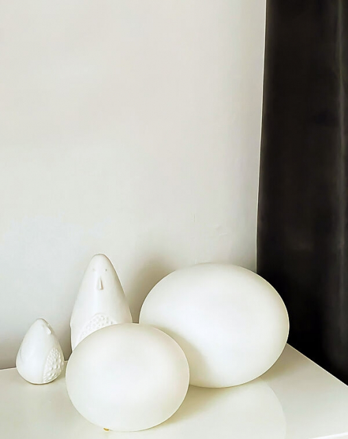 Aneta bordslampa Globus Ø 13 cm