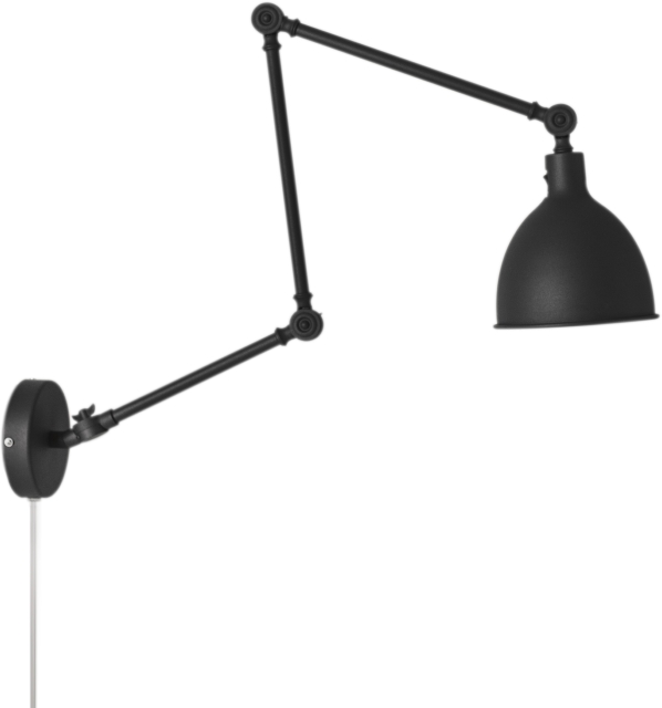 By Rydéns Vägglampa Bazar svart 2827660-4000 By Rydéns