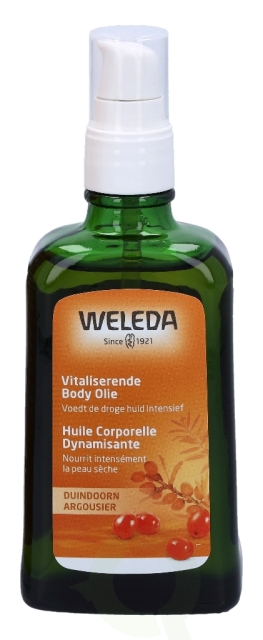 Weleda Sea Buckthorn Body Oil 100 ml Replenishes and Revitalizes