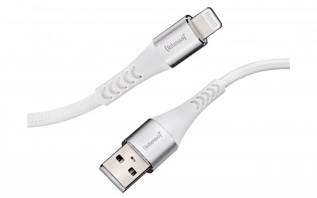 Intenso Charging + Data Cable A315L Nylon white